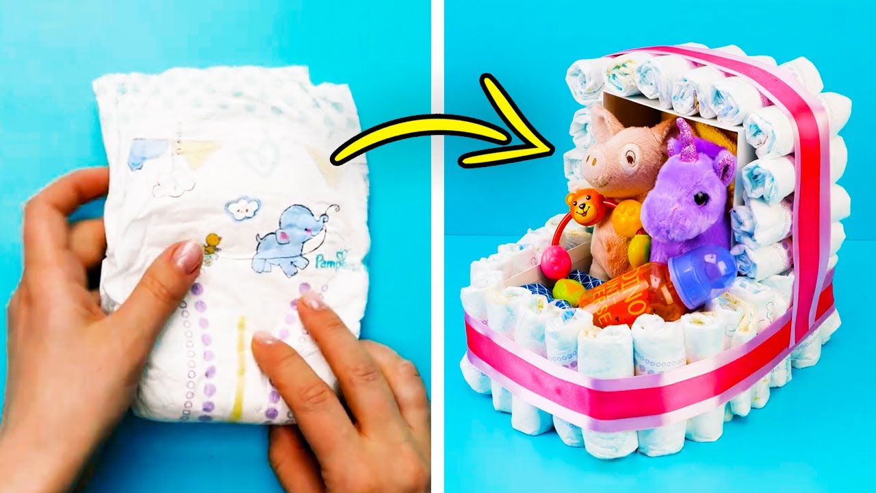 27 SEMPLICI MA INGEGNOSE IDEE PER ALLESTIRE UN BABYSHOWER