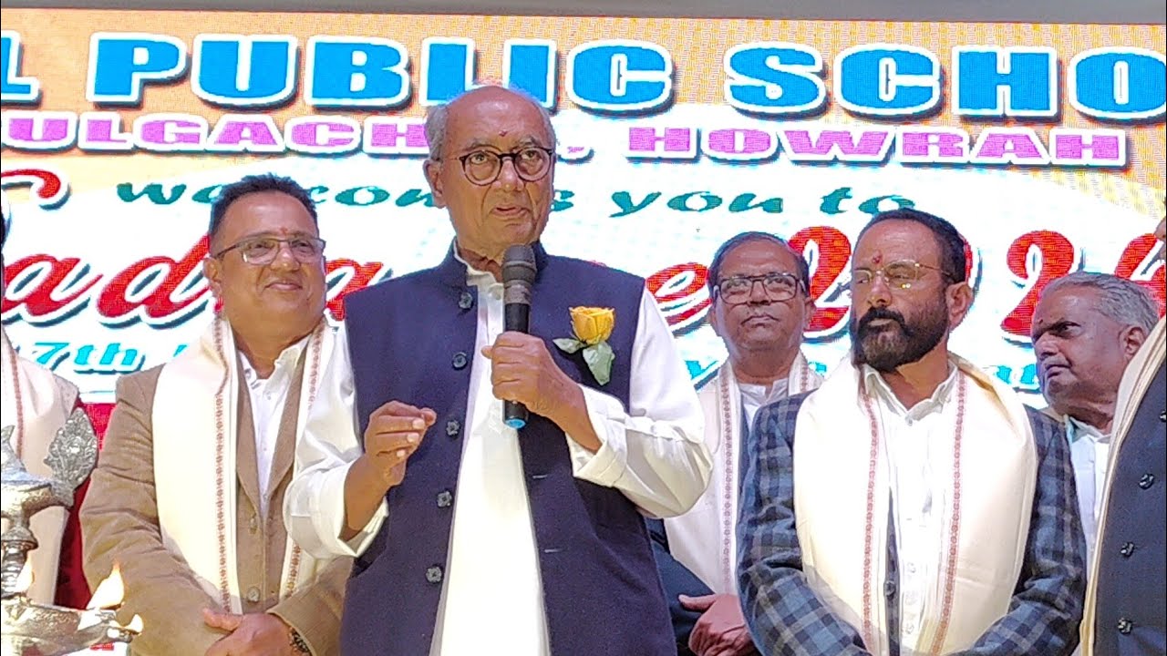 Digvijay Singh's Remarks | New Education System | English medium school ...
