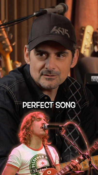 Brad Paisley on the perfect song. #guitar #joewalsh #guitarist #shorts ￼