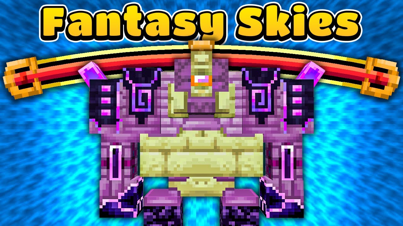 ENDGAME DIMENTIONS & EXPLORATION! EP10 | Minecraft Fantasy Skies [Modded Questing Skyblock]