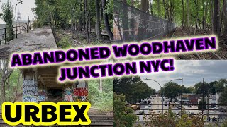 4K Vlog #383 Abandoned Woodhaven Junction, Rockaway Branch & Manhattan Beach Branch!!