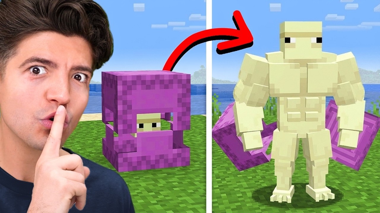 How Minecraft Mobs Act When You Leave | Full Movie