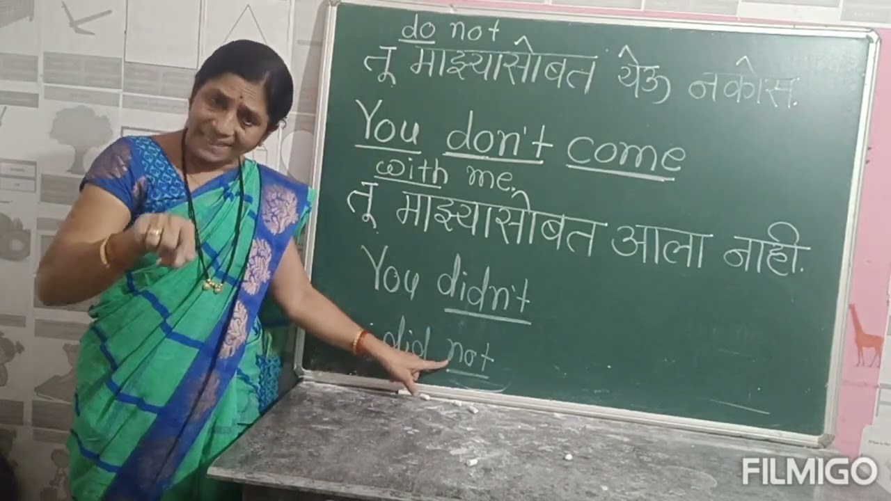 सकाळी उठल्यापासून रात्री झोपेपर्यंत इंग्रजी बोला...Daily use sentences..R M KALYAN