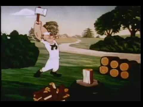 Popeye - Cookin' with Gags (Public Domain Cartoon) | Classic Animation