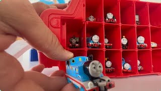 Chuggington carry case &amp; garbage truck and truck ☆ Thomas the Tank Engine and Shiba Inu