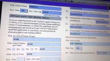HOW TO FILL OUT I-485 for K2 DERIVATIVE APPLICATION TO REGISTER PERMANENT RESIDENT OR  GREENCARD?