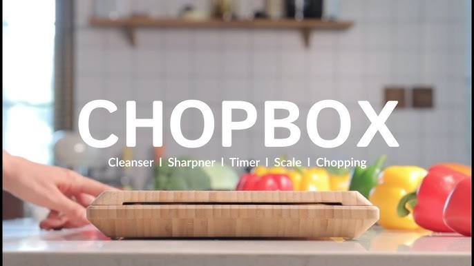 The Yes Company ChopBox smart cutting board features a UV-C light to kill  germs & bacteria » Gadget Flow