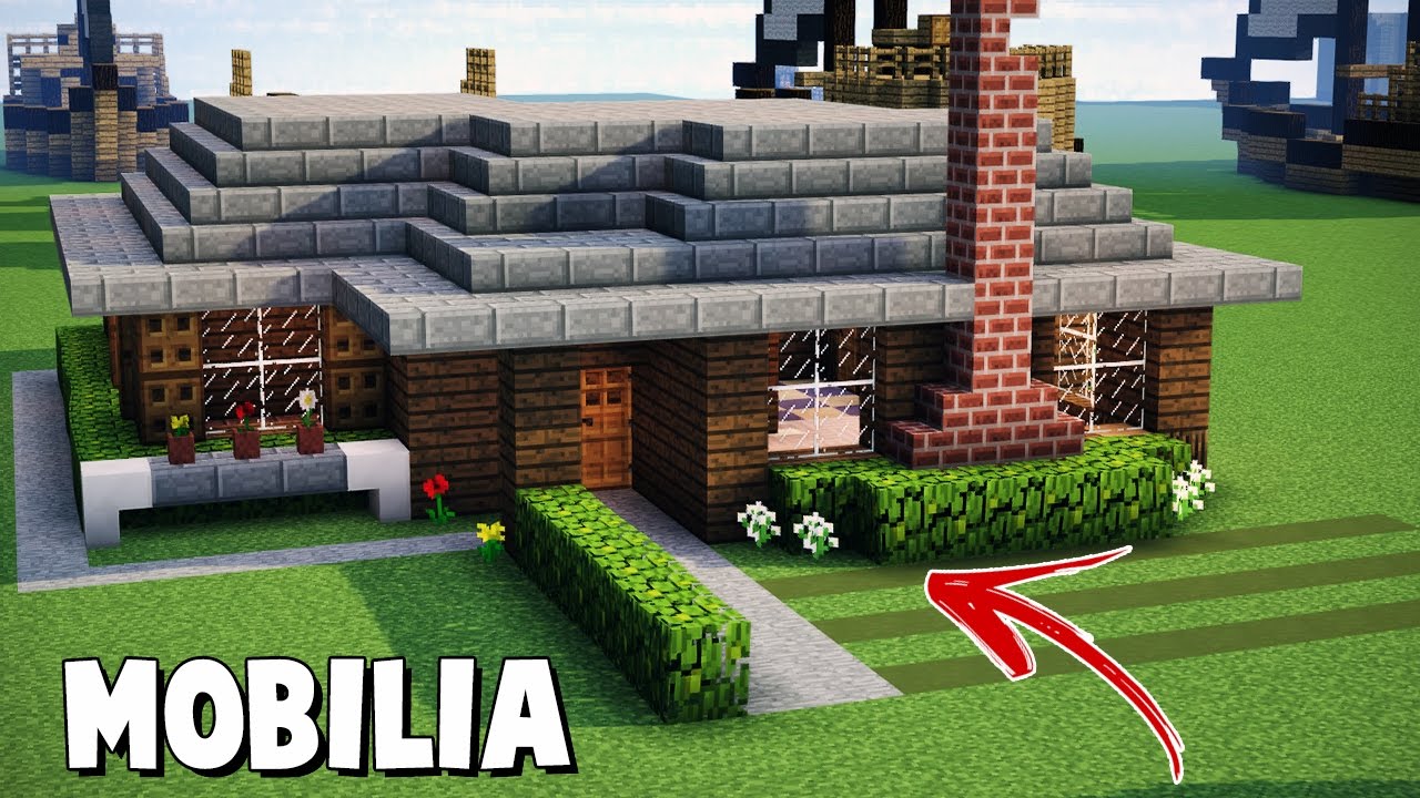 🔴Como fazer uma Casa Bonita no Minecraft 😽«Many» 