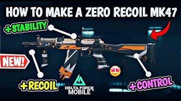 Zero Recoil AKS-74 Build Best Loadout Delta Force Mobile | Delta Force Mobile AKS-74 Build