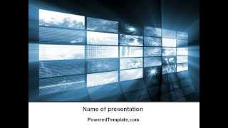 Multi Screen PowerPoint Template by PoweredTemplate.com