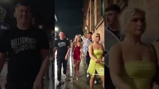 manchester nightlife, uk nightlife, manchester walking tour, nightlife, UK girls, street girls 2024