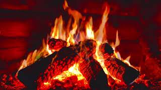 🔥 Cozy Fireplace Ambience for Deep Relaxation &amp; Stress Relief | Crackling Fire Sounds