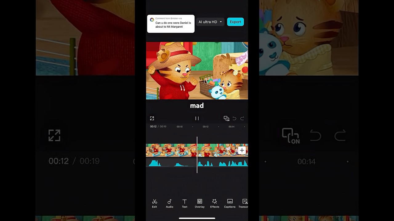 Daniel almost hits his sister!!! 😟