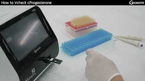 How to Test Vcheck cProgesterone (V200)