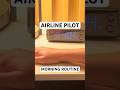 Day in the life of an airline pilot morning routine #pilot #aviation #airlinepilot #femalepilot