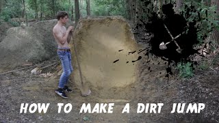 HOW TO MAKE A DIRT JUMP (tutorial)