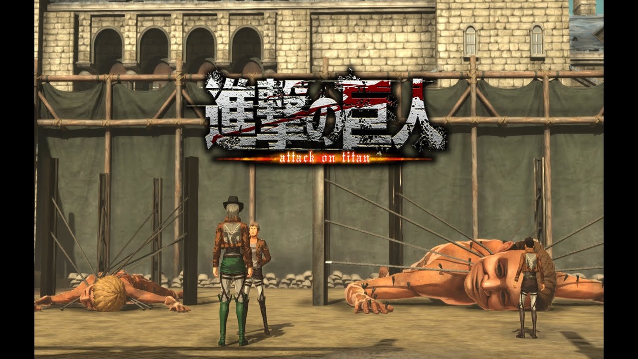 Shingeki no kyojin 2 - Experimentos con titanes y capturar a los ...