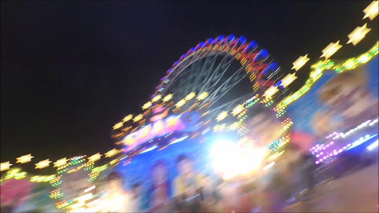 The Real Shake (Blum) - Onride [Night] - Cannstatter Wasen 2017