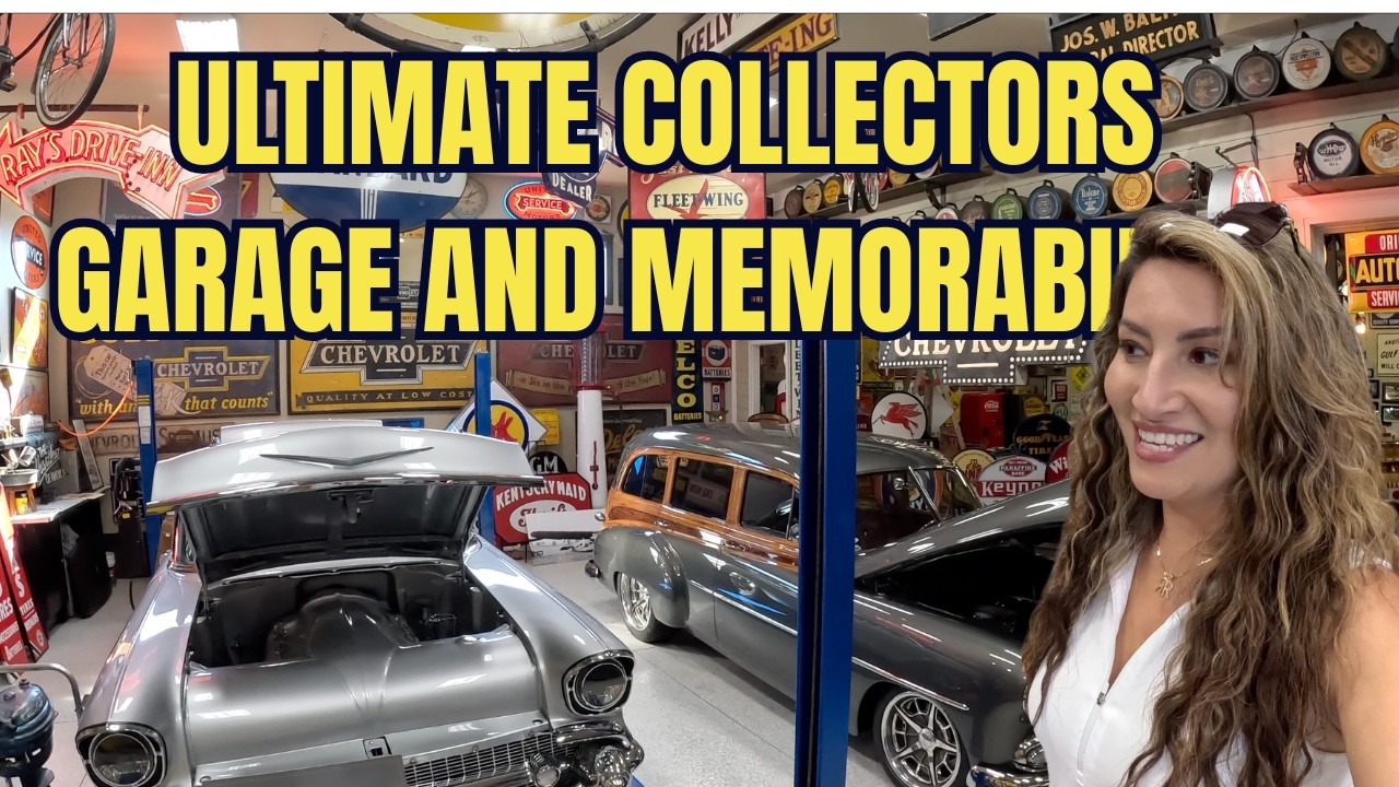 BIGGEST COLLECTION OF CLASSIC CAR MEMORABILIA KEVIN KIRBY'S ULTIMATE HOT ROD GARAGE