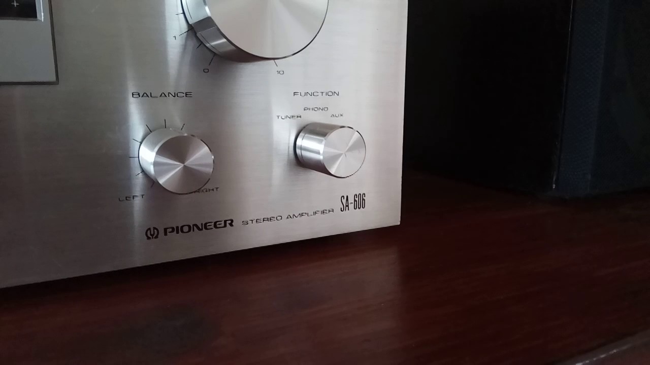 Pioneer Sa606 amplifier YouTube — free download