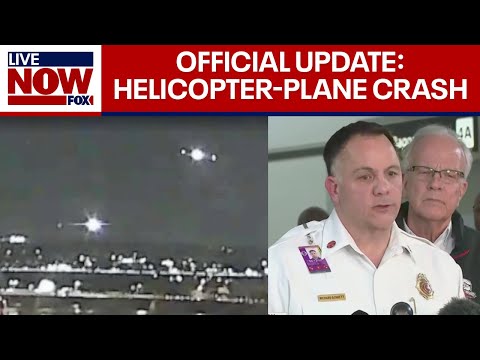 BREAKING: Officials full update on DC helicopter-plane crash BREAKING: Officials full update on DC helicopter-plane crash