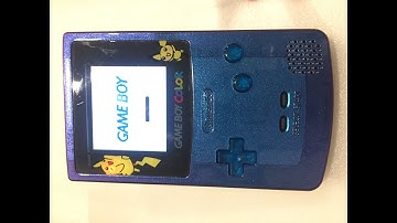 REVIEW - GAME BOY COLOR ExtremeRate Chameleon Replacement Shell & FunnyPlaying IPS Backlight LCD mod