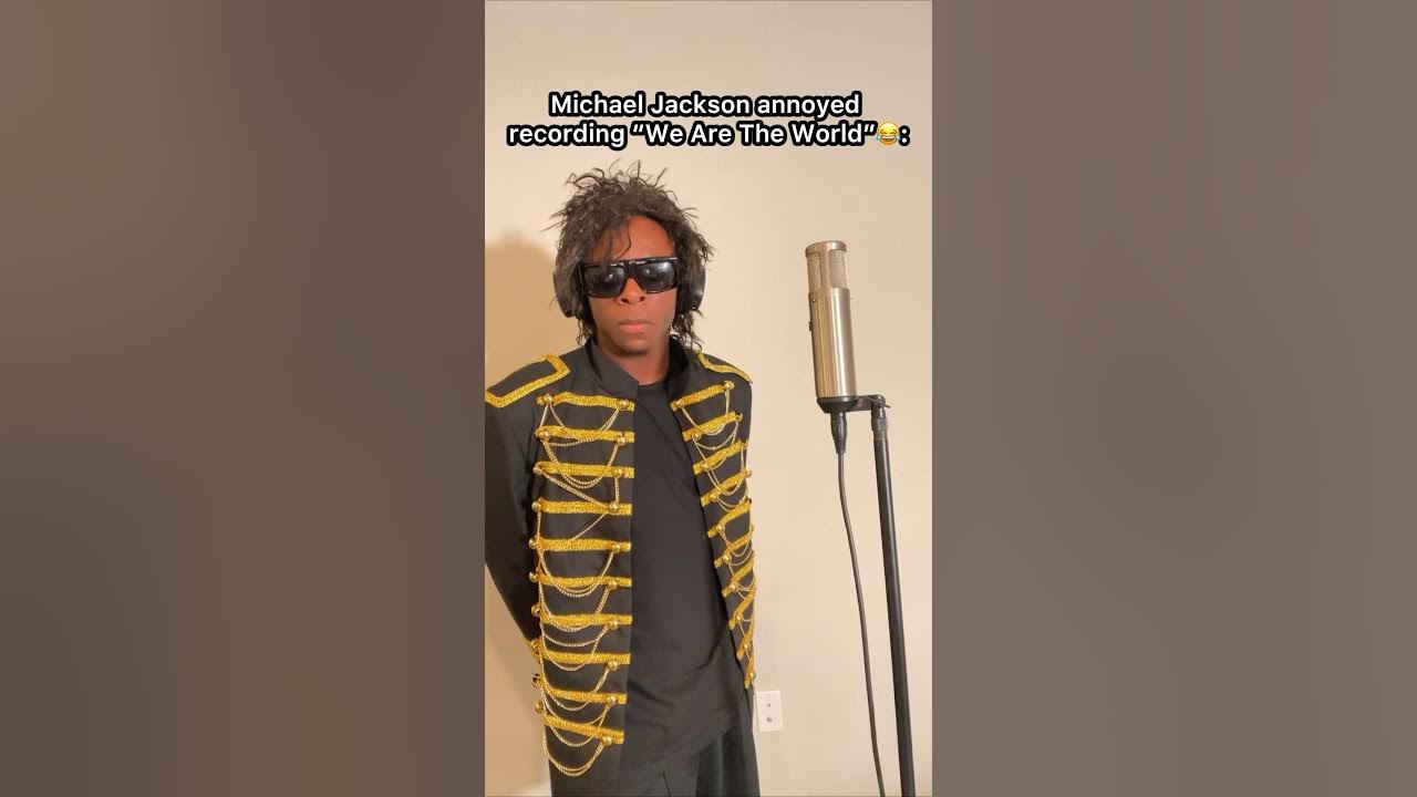 Michael Jackson was SO MAD😠#wearetheworld #michaeljackson Michael Jackson was SO MAD😠#wearetheworld #michaeljackson
