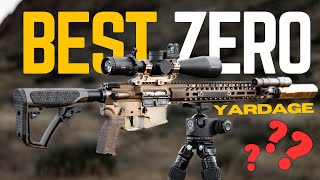 How to zero your rifle for hunting | Best zero yardage | Parallax | 4k footage