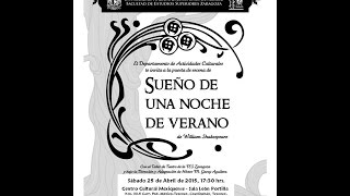 Sueño de una noche de verano - teatrOriente FES Zaragoza - XX aniversario