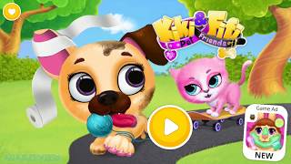 Fun Pet Care - Cute Kitty &amp; Puppy Care - Bath, Dress Up, Colors, Fun Game For Kids Children Toddlers