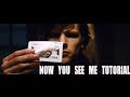 SNAP CHANGE TUTORIALS - NOW YOU SEE ME CARD TRICK Easy to do. Awesome Movie.