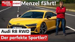 Menzel fährt Audi R8 V10 RWD: Ist der V10-Bolide der perfekte Sportwagen? | auto motor und sport