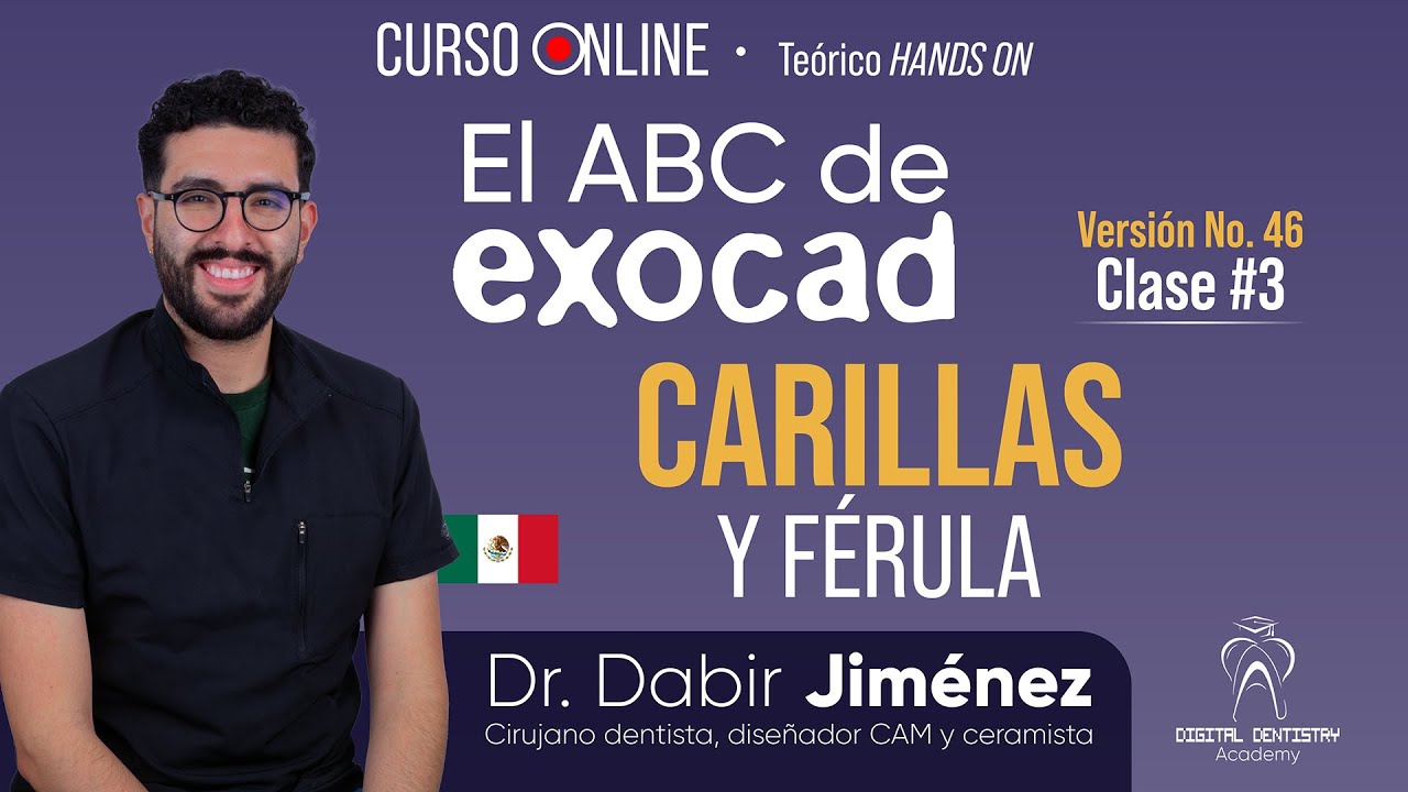 Cómo realizar CARILLAS Y FÉRULA en #EXOCAD / El ABC de Exocad - Versión #46 Clase #3