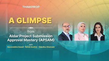 Highlights from Aldar Project Submission Approval Mastery (APSAM)