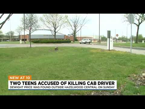 Teens accused of killing cab driver in Hazelwood Central High School parking lot