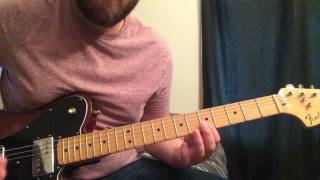 Video thumbnail of "Blank Space- Our Last Night (Guitar Cover)"