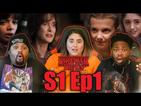 Shook 😨😨! Stranger Things Season 1 Episode 1 Reaction
