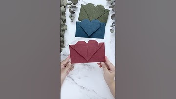 Origami Heart Envelope