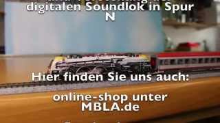 Fleischmann 781374 Unboxing ÖBB 1216 020-8, Spur N, Digital + Sound
