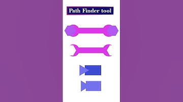 How To Use Pathfinder Tool In Adobe Illustrator | Pathfinder tool #pathfinder #graphicwing