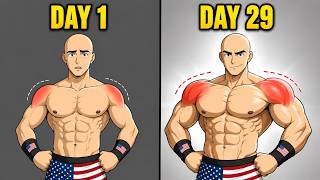 Built 3D Shoulders With ONLY Bodyweight Training