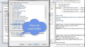 Tao Rule trong outlook
