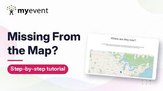 How to Fix the Where Are They Now Map | MyEvent Tutorial