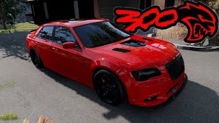 Burble Tuned Jailbreak Chrysler 300 Is Restored! Realistic Cruise & Cut Up | Beamng Drive