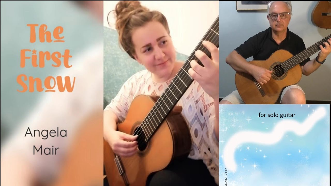 The First Snow (Angela Mair) - solo de violão by Claudio Borghi