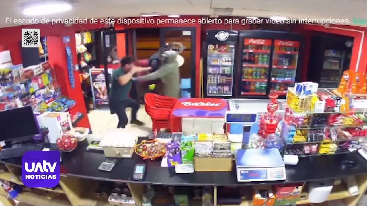 Comerciante se enfrentó a delincuentes que asaltaron su local en ...