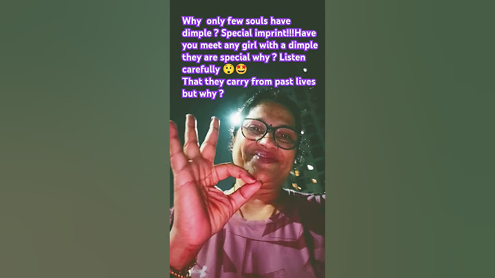 Why  only few souls have dimple ? Special imprint!!!Why?#shortsfeed  #pastlife #yt
