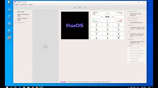 KaiOS RunTime simulator on Windows 10 using WSL - Windows Subsystem for Linux screenshot 2
