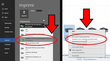 Cómo Hacer Que Una Impresora Sea Predeterminada en Windows | Siempre Elegida al Imprimir