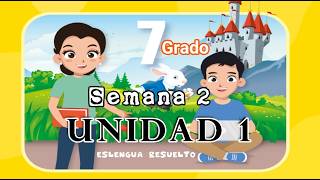 Week 2 Unit 1 Seventh Grade